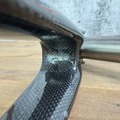 2002 Seven Cycles Odonata 51cm Rim Brake Carbon Titanium Frameset 700c 1671g