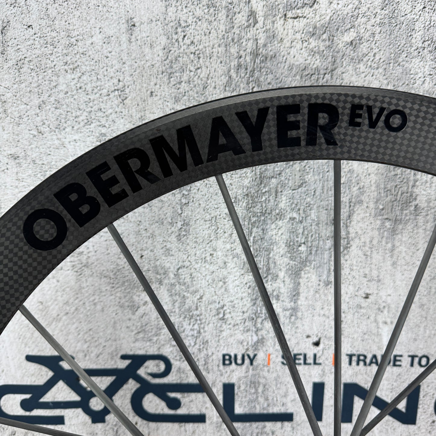 Lightweight Obermayer EVO Schwarz Carbon Tubeless Disc Front Wheel Ceramicspeed