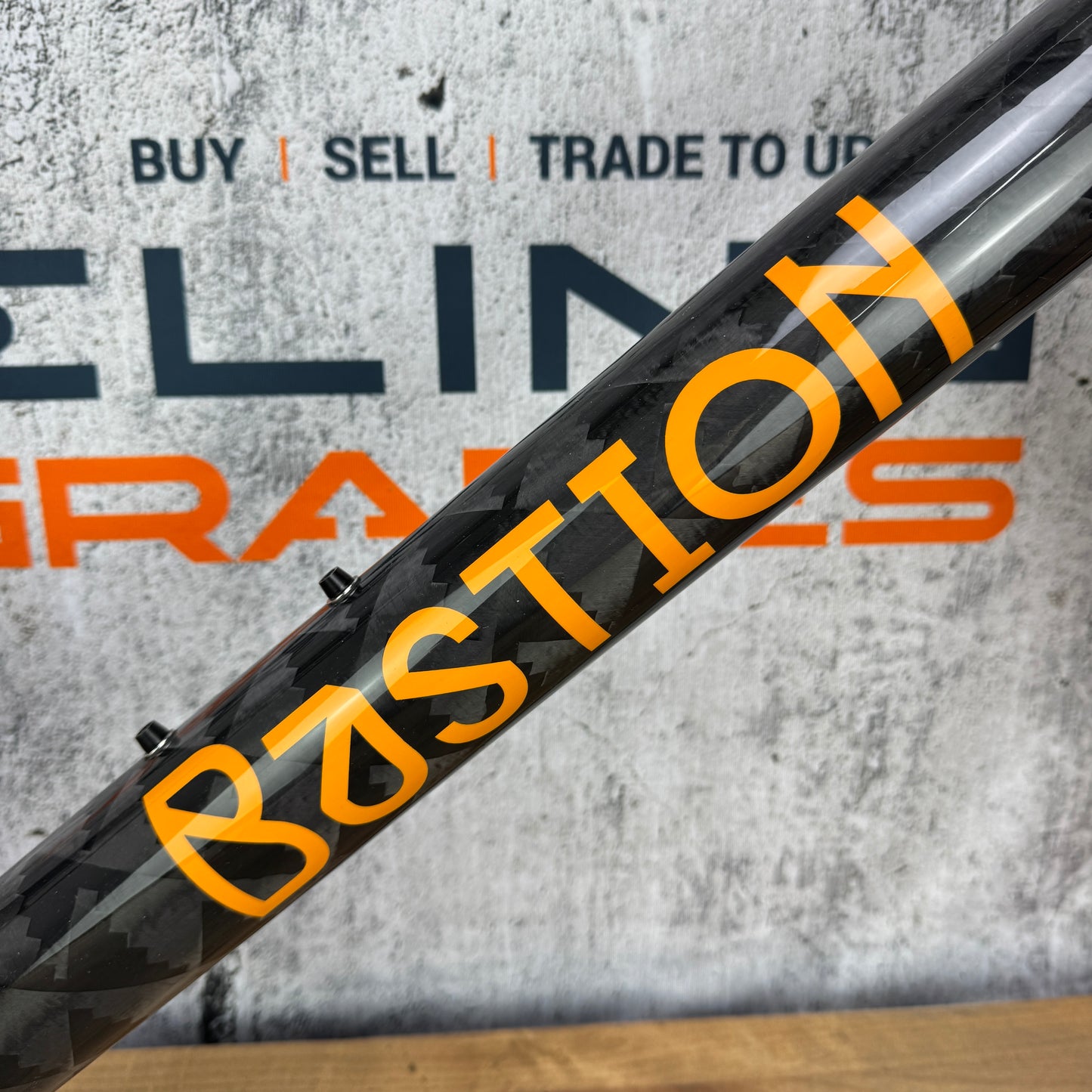 Mint! Bastion Road 54cm Rim Brake Carbon Titanium Frameset 700c 1864g