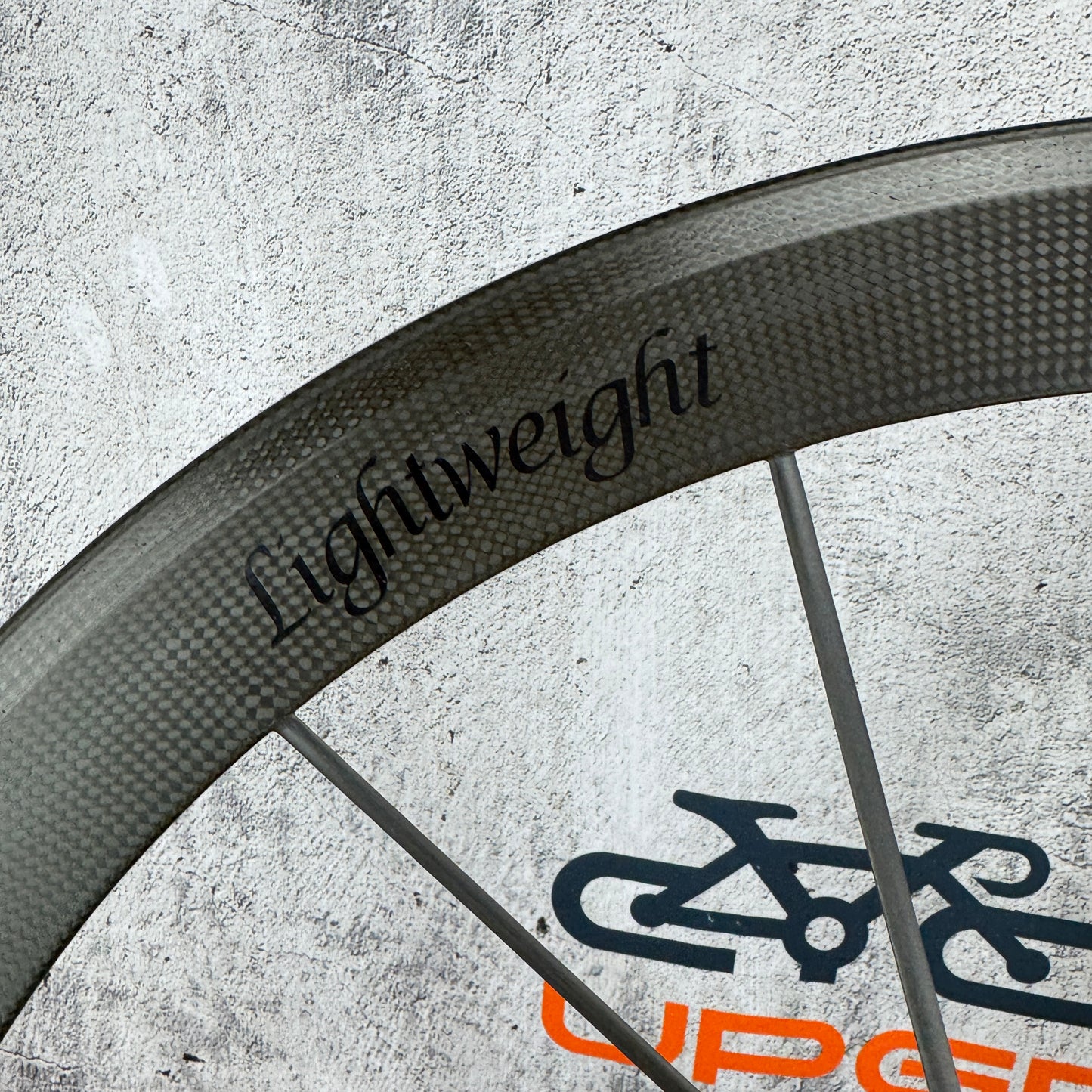 Lightweight Meilenstein Schwarz Carbon Clincher Wheelset 700c Rim Brake 1219g