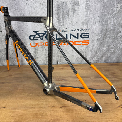 Mint! Bastion Road 54cm Rim Brake Carbon Titanium Frameset 700c 1864g