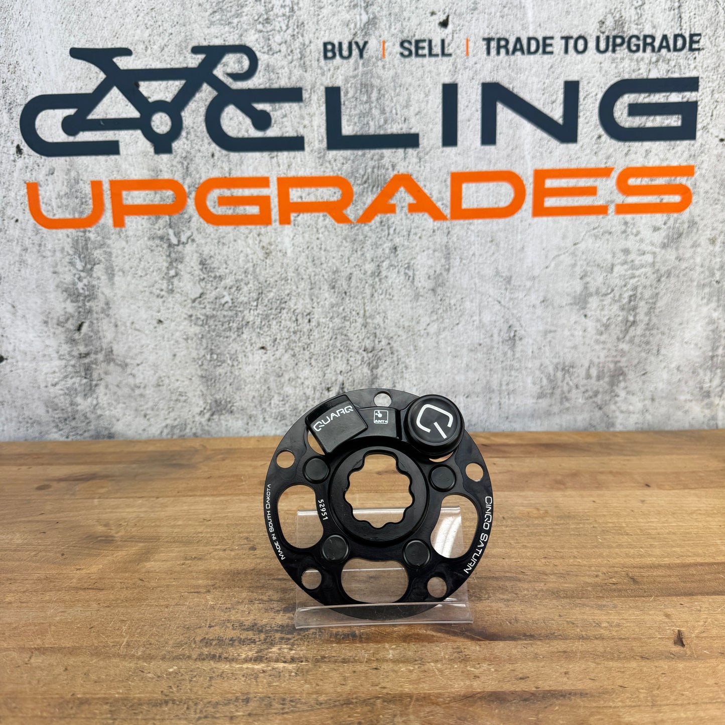 Low Mile! Quarq CinQo Saturn 110mm BCD Rotor Direct-Mount Power Meter Spider