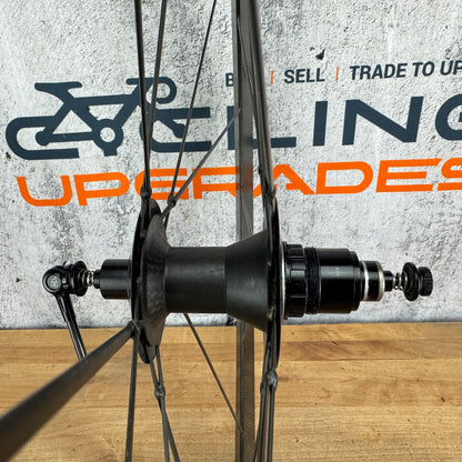 Lightweight Meilenstein Schwarz Carbon Clincher Wheelset 700c Rim Brake 1219g