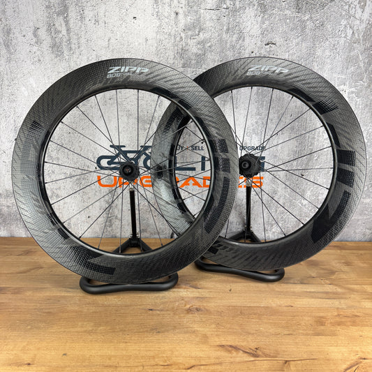 Low Mile! Zipp 808 NSW Carbon Tubeless Disc Brake Wheelset 700c 1900g TT/Triathlon