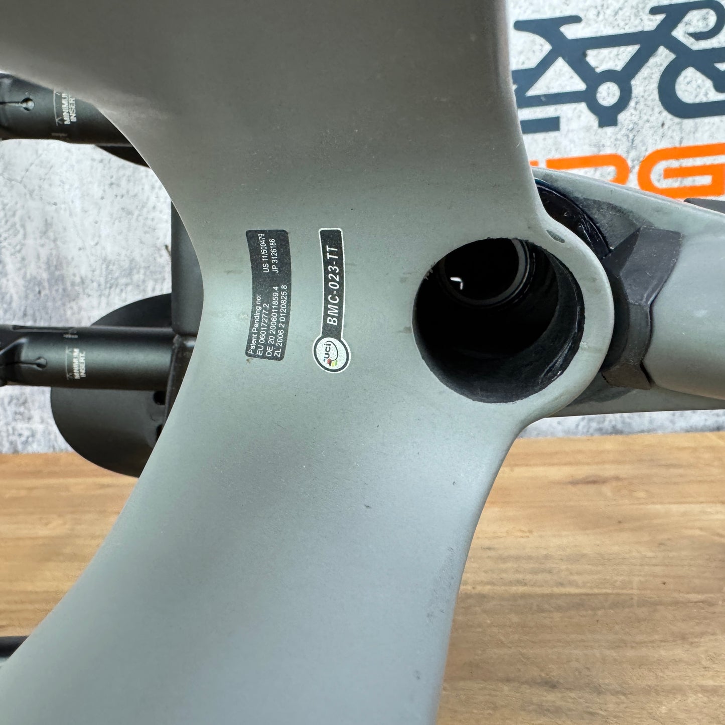 2021 BMC Timemachine 01 TT/Tri M-S Carbon Disc Frameset 700c 3827g