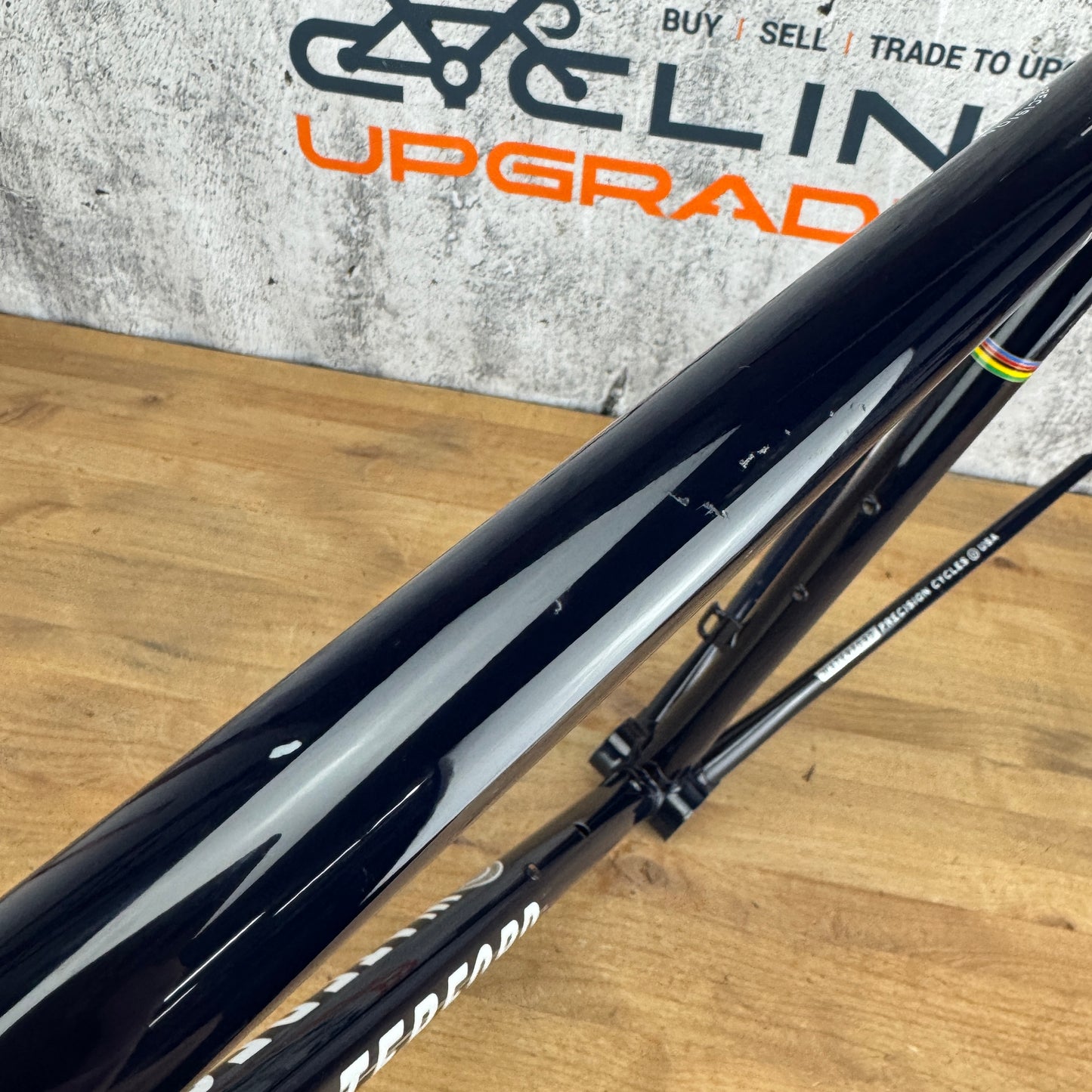 Waterford 1200 55x53 Rim Brake Lugged Steel Frameset 700c Ouzo Pro Carbon Fork