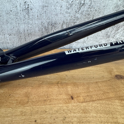 Waterford 1200 55x53 Rim Brake Lugged Steel Frameset 700c Ouzo Pro Carbon Fork