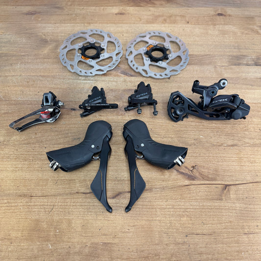 Shimano GRX RX820/RX610 12-Speed Mechanical Hydraulic Disc Brake Mini Groupset