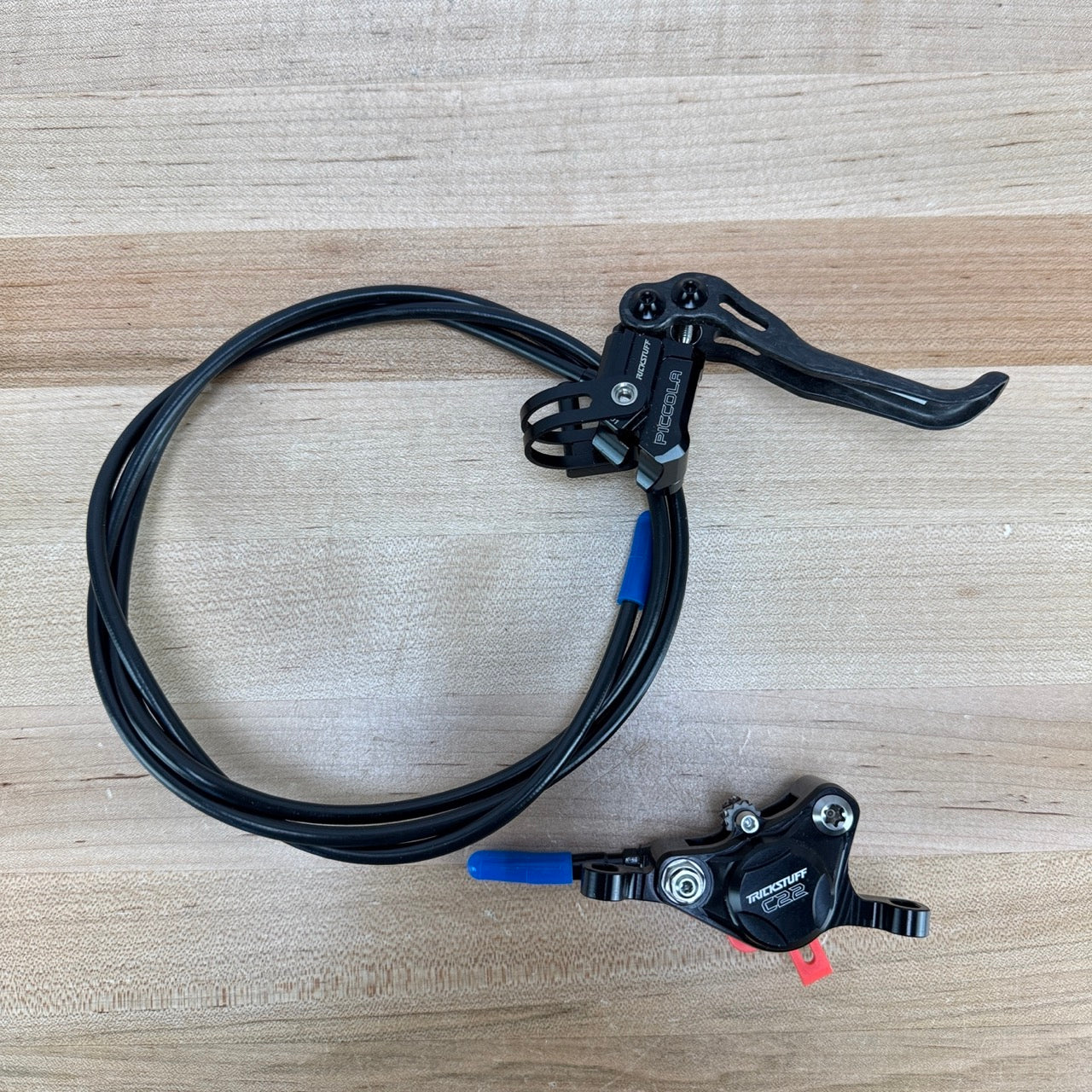 New Takeoff! Trickstuff Piccola Carbon C22 Piston XC Black Hydraulic MTB Brakeset