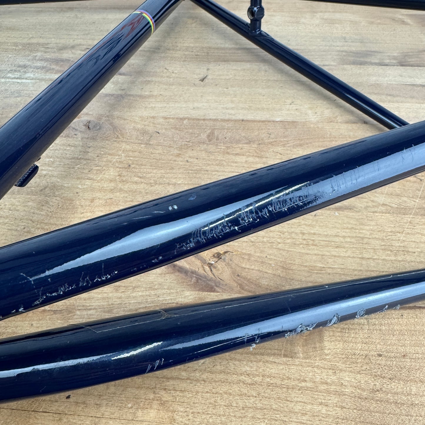 Waterford 1200 55x53 Rim Brake Lugged Steel Frameset 700c Ouzo Pro Carbon Fork