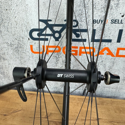 Low Mile! DT Swiss ARC 1100 Dicut Carbon Tubeless Wheelset 700c Rim Brake 1540g