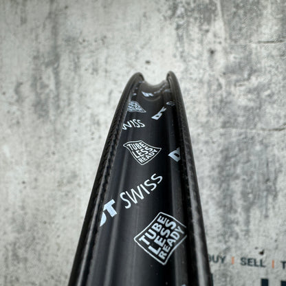 Low Mile! DT Swiss ARC 1100 Dicut Carbon Tubeless Wheelset 700c Rim Brake 1540g