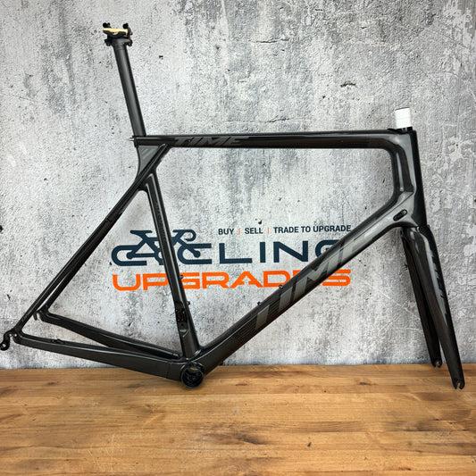Mint! Time Alpe D'Huez 01 XL (58cm) Carbon Rim Brake Road Bike Frameset 700c 1690g