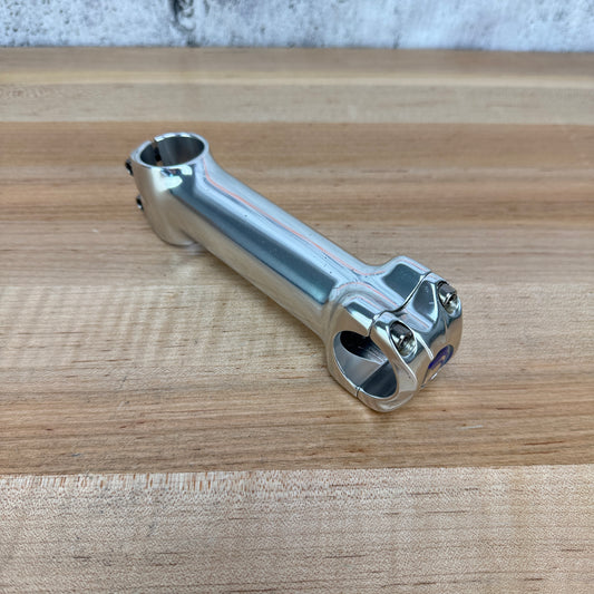 Deda Elementi Quattro 130mm Alloy Silver ±6 Degree 31.8mm Bike Stem 1 1/8"
