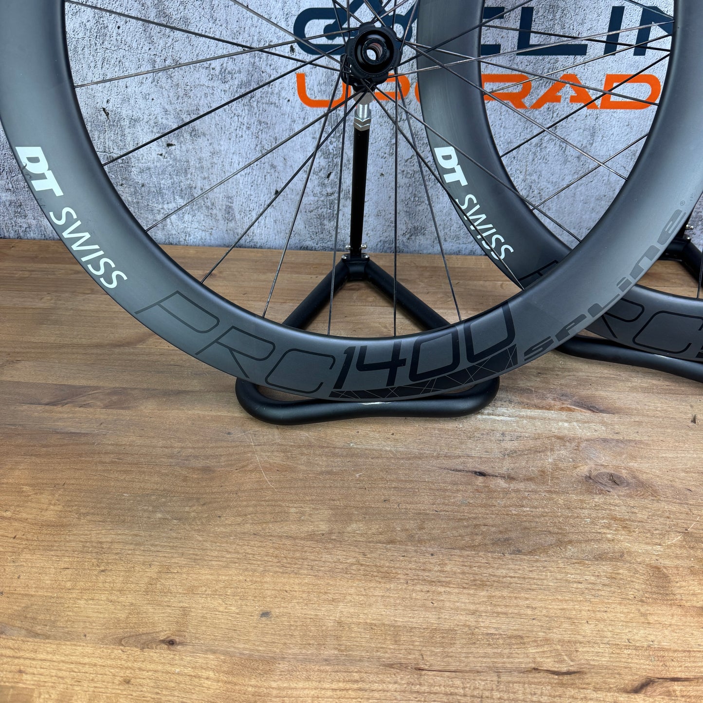 DT Swiss PRC 1400 Spline 65 Carbon Tubeless Disc Wheelset 700c 1727g