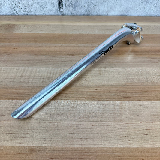Deda Elementi RS01 27.2mm x 350mm Alloy 25mm Setback Silver Bike Seatpost 309g