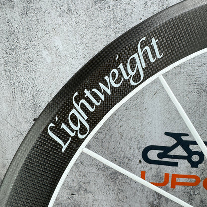 2013 Lightweight Standard III Weiss Ed Carbon Tubular Wheelset 700c Rim Brake 1233g