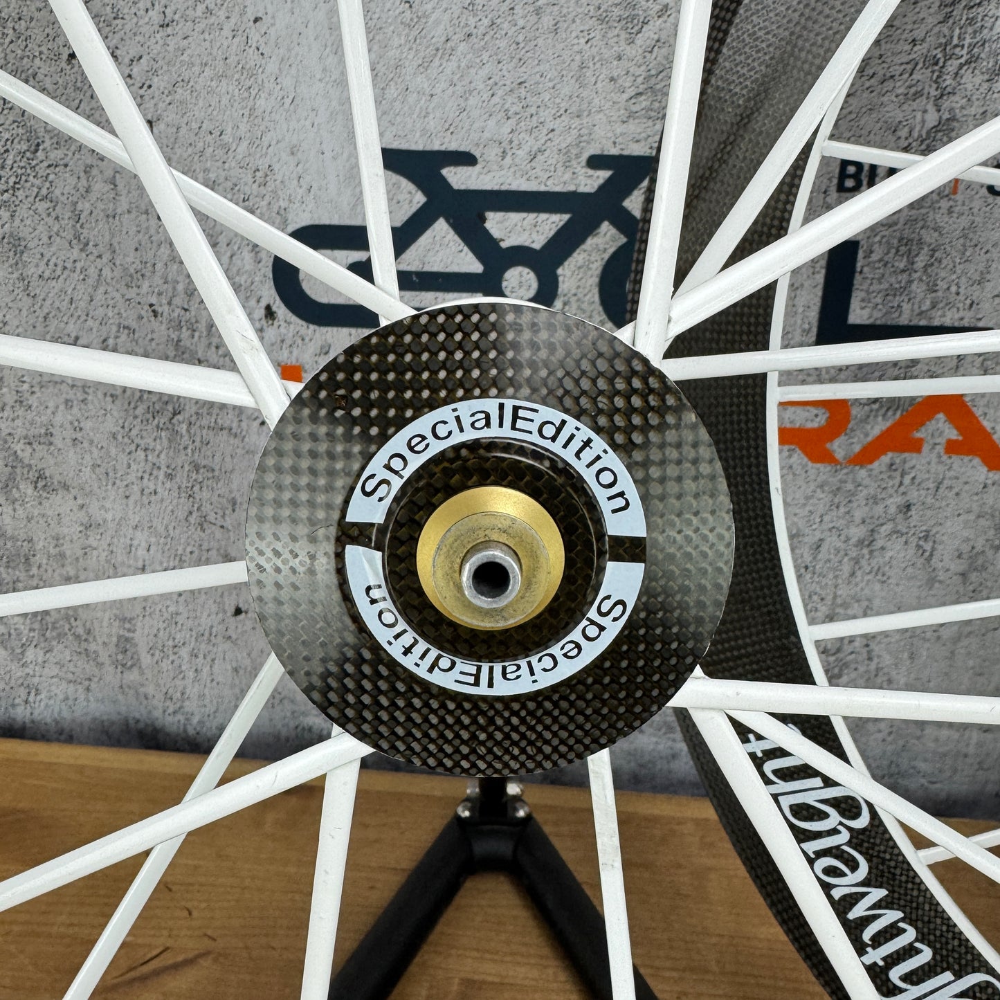 2013 Lightweight Standard III Weiss Ed Carbon Tubular Wheelset 700c Rim Brake 1233g