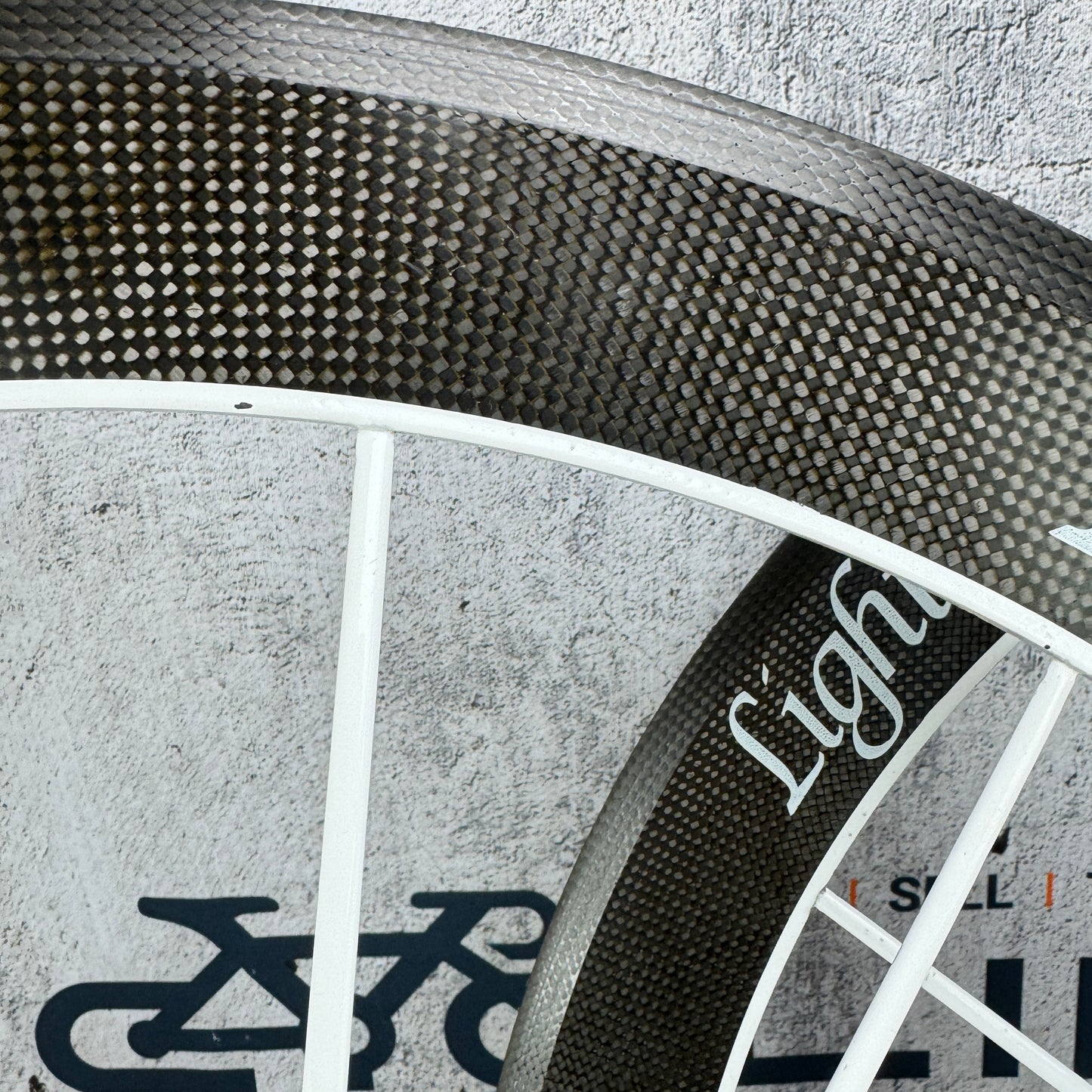 2013 Lightweight Standard III Weiss Ed Carbon Tubular Wheelset 700c Rim Brake 1233g