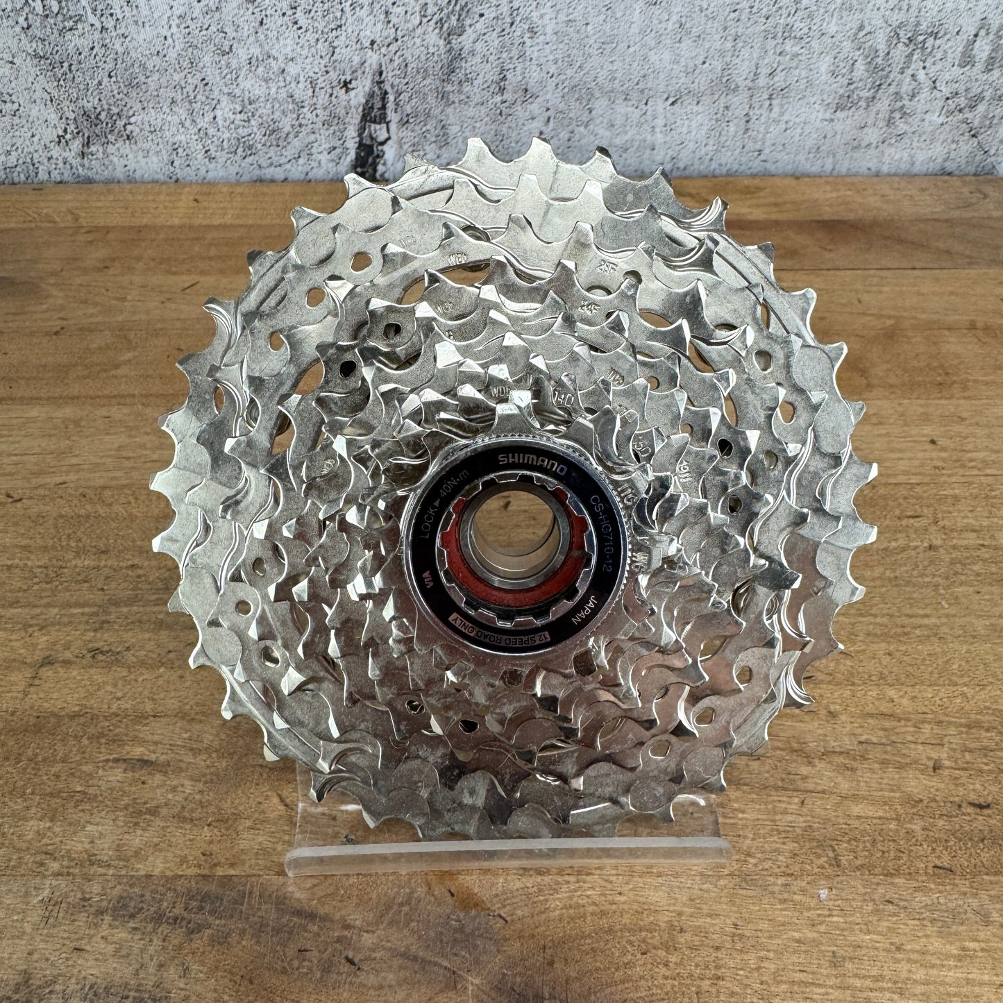 Shimano GRX/105 CS-HG710-12 11-36t 12-Speed Cassette "Light Wear" 383g