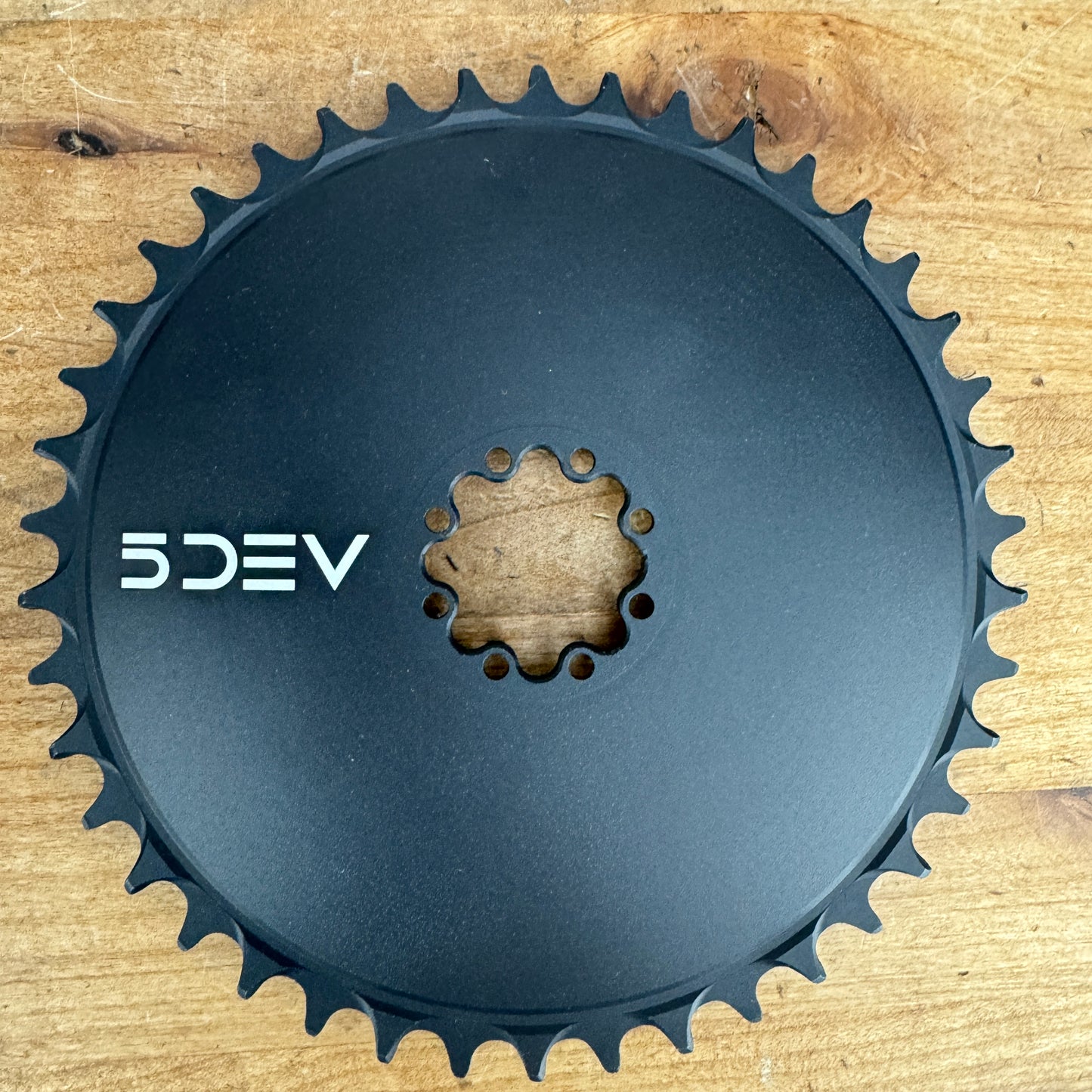 New! 5DEV 1x 42t 8-Bolt Direct Mount for SRAM Black Aero Bike Chainring 127g