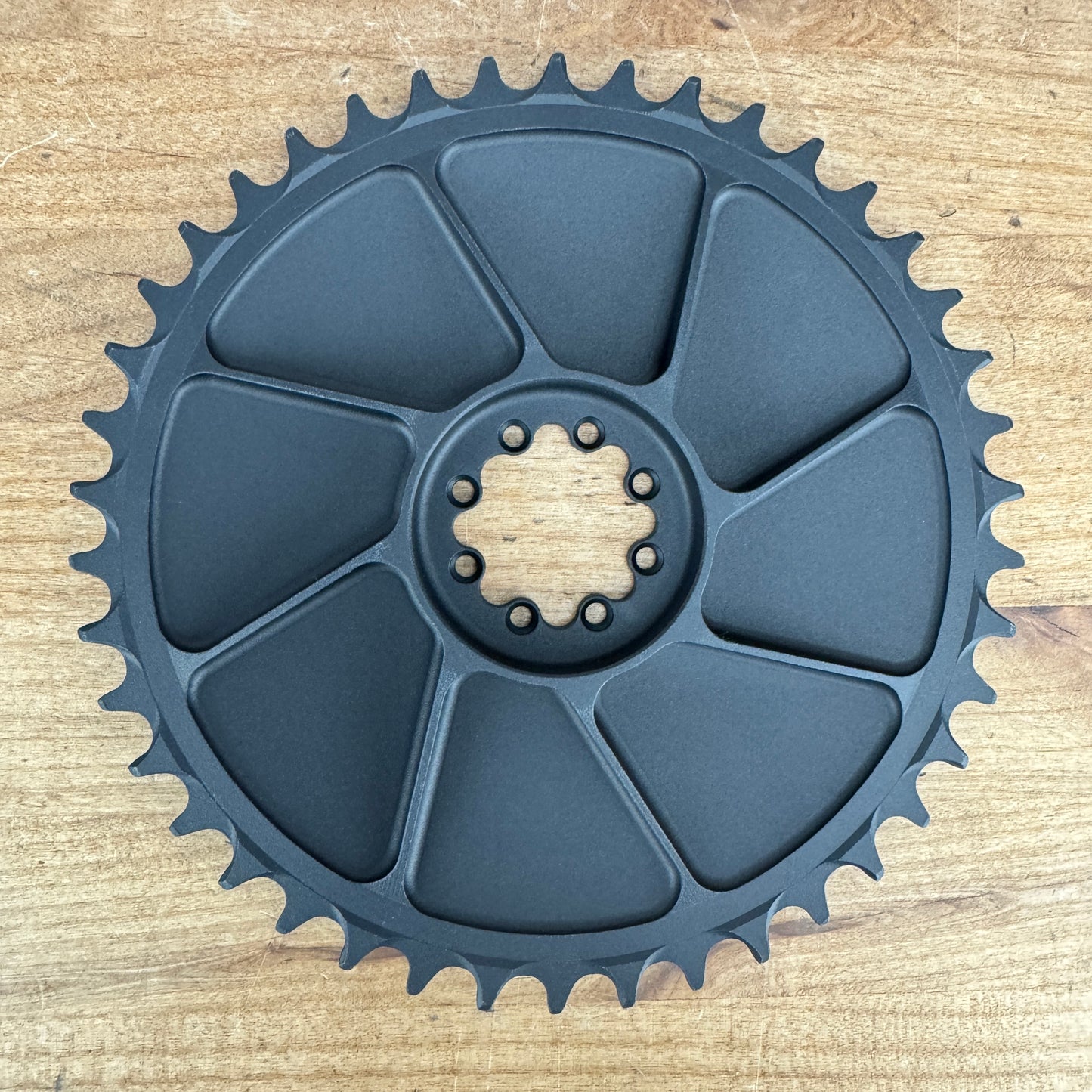 New! 5DEV 1x 42t 8-Bolt Direct Mount for SRAM Black Aero Bike Chainring 127g