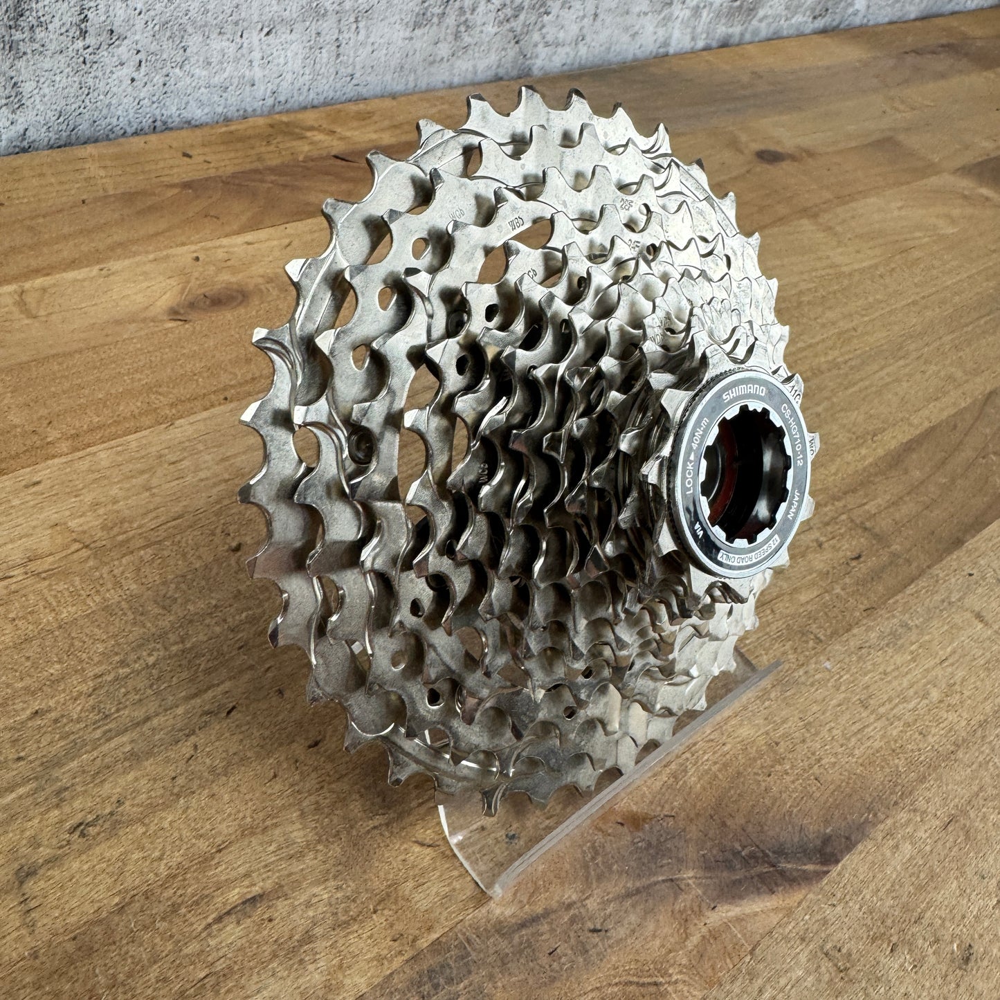 Shimano GRX/105 CS-HG710-12 11-36t 12-Speed Cassette "Light Wear" 383g
