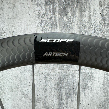 New! Scope Artech 4.A Carbon Disc Brake Road Bike Wheelset 700c 1200g
