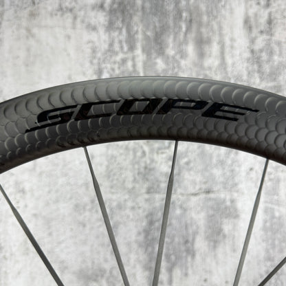 New! Scope Artech 4.A Carbon Disc Brake Road Bike Wheelset 700c 1200g