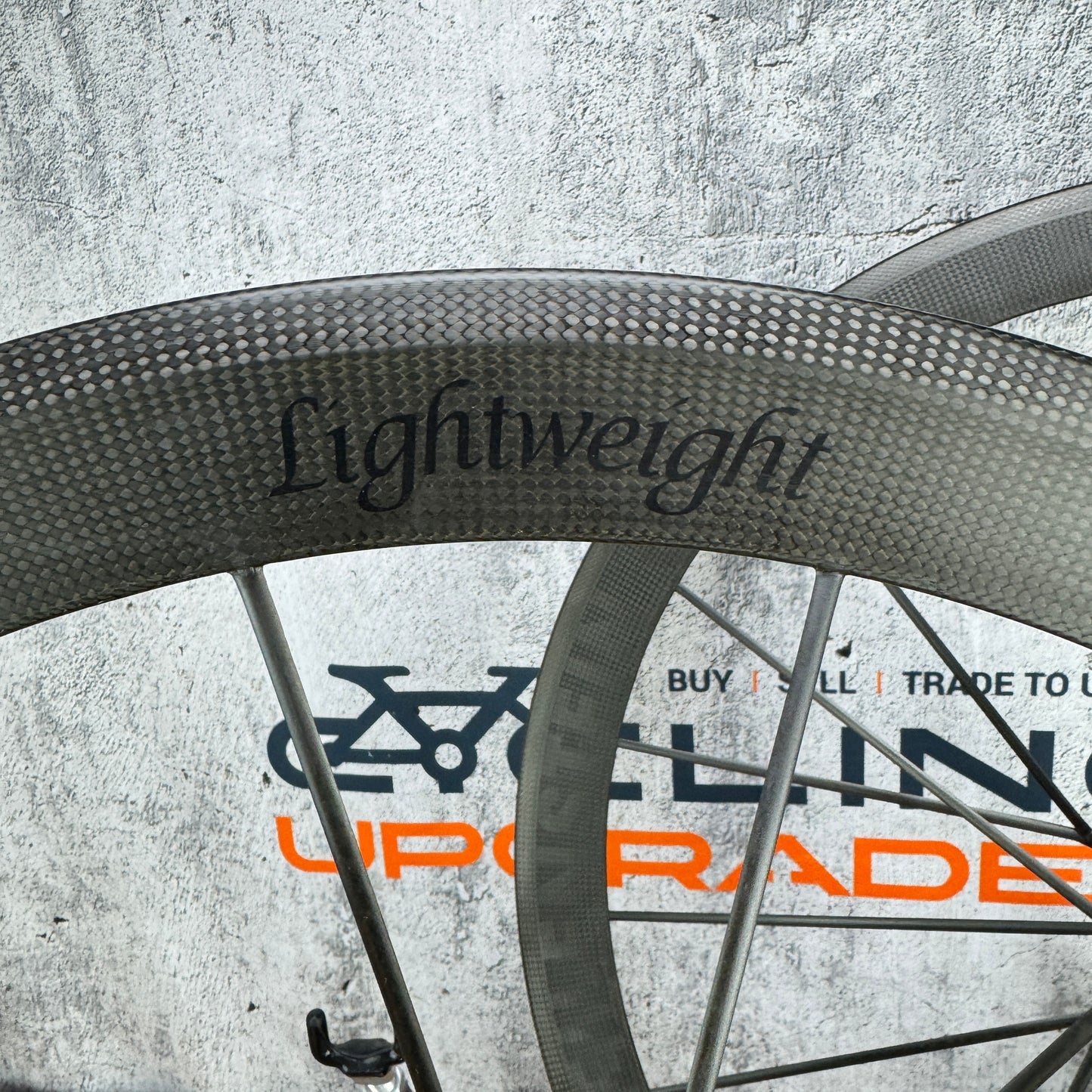 Low Mile! Lightweight Meilenstein Obermayer Schwarz Carbon Tubular Wheelset 949g