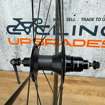 Low Mile! Lightweight Meilenstein Obermayer Schwarz Carbon Tubular Wheelset 949g