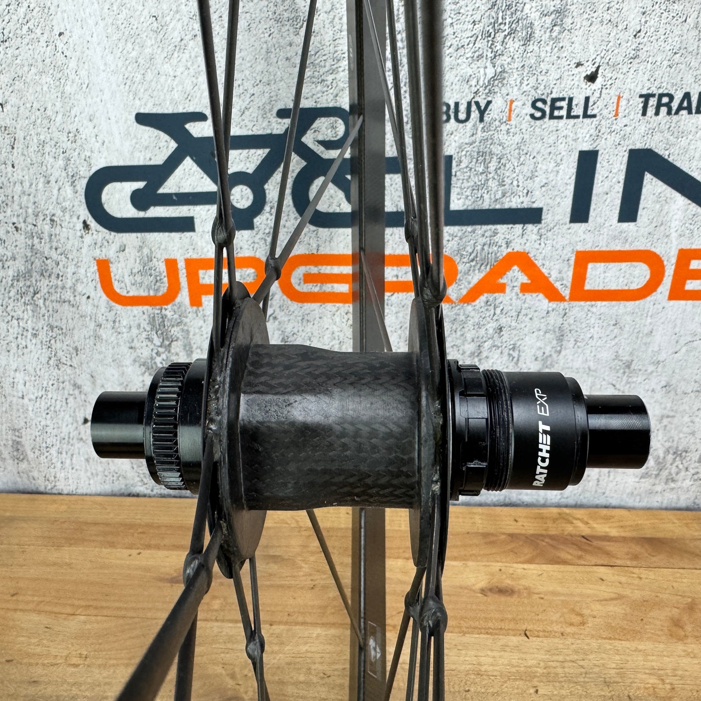 Lightweight Meilenstein EVO Schwarz Carbon Tubeless Disc Wheelset 700c 1394g