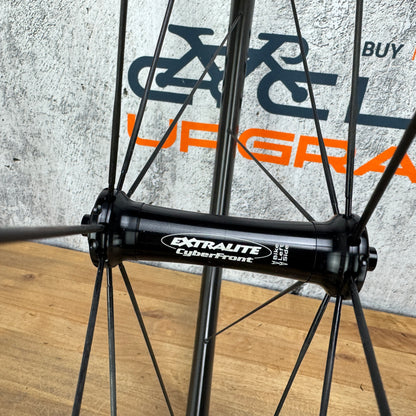 614g! World's Lightest Wheelset? Light Bicycle/Extralite Carbon Tubular Hill Climb Custom