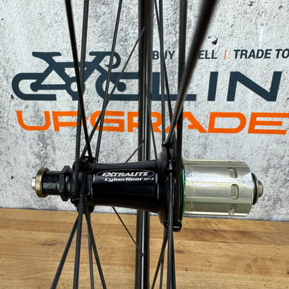 614g! World's Lightest Wheelset? Light Bicycle/Extralite Carbon Tubular Hill Climb Custom