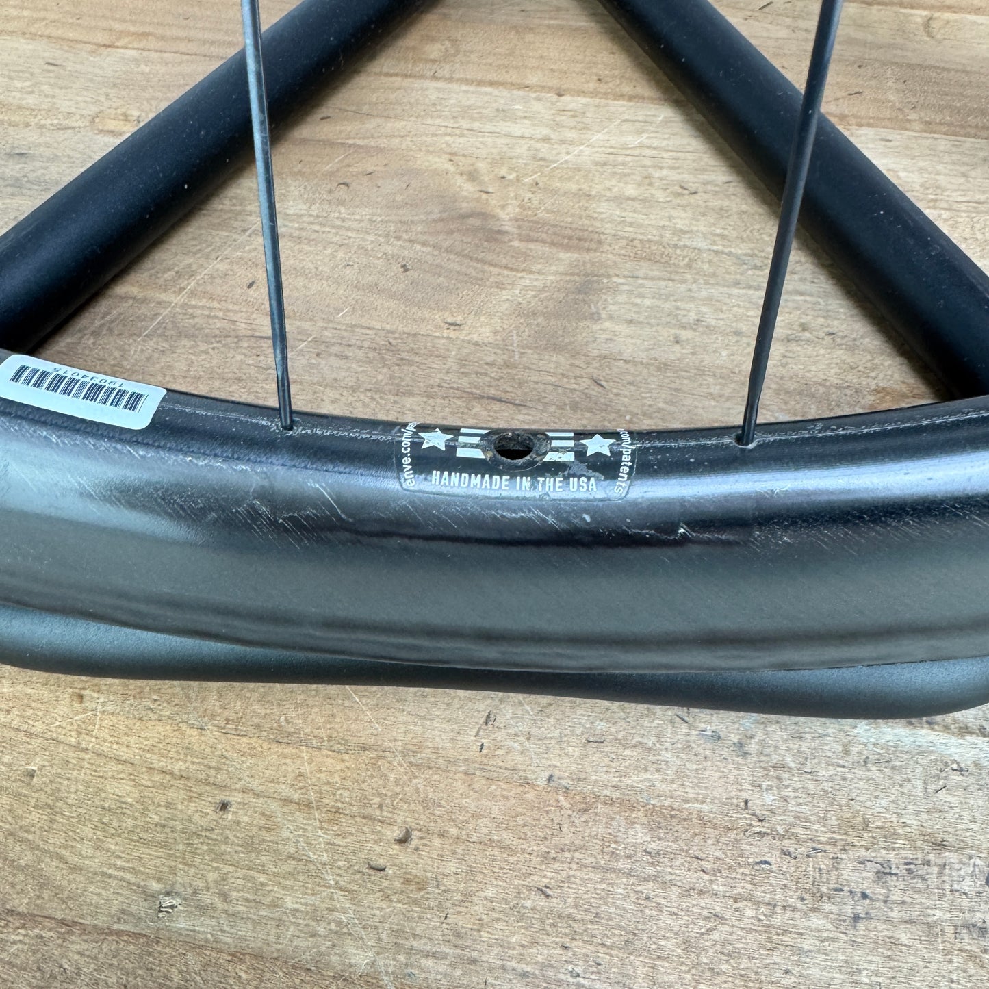 Low Mile! Enve SES 3.4 Carbon Tubeless Disc Wheelset 700c Chris King R45D 1503g