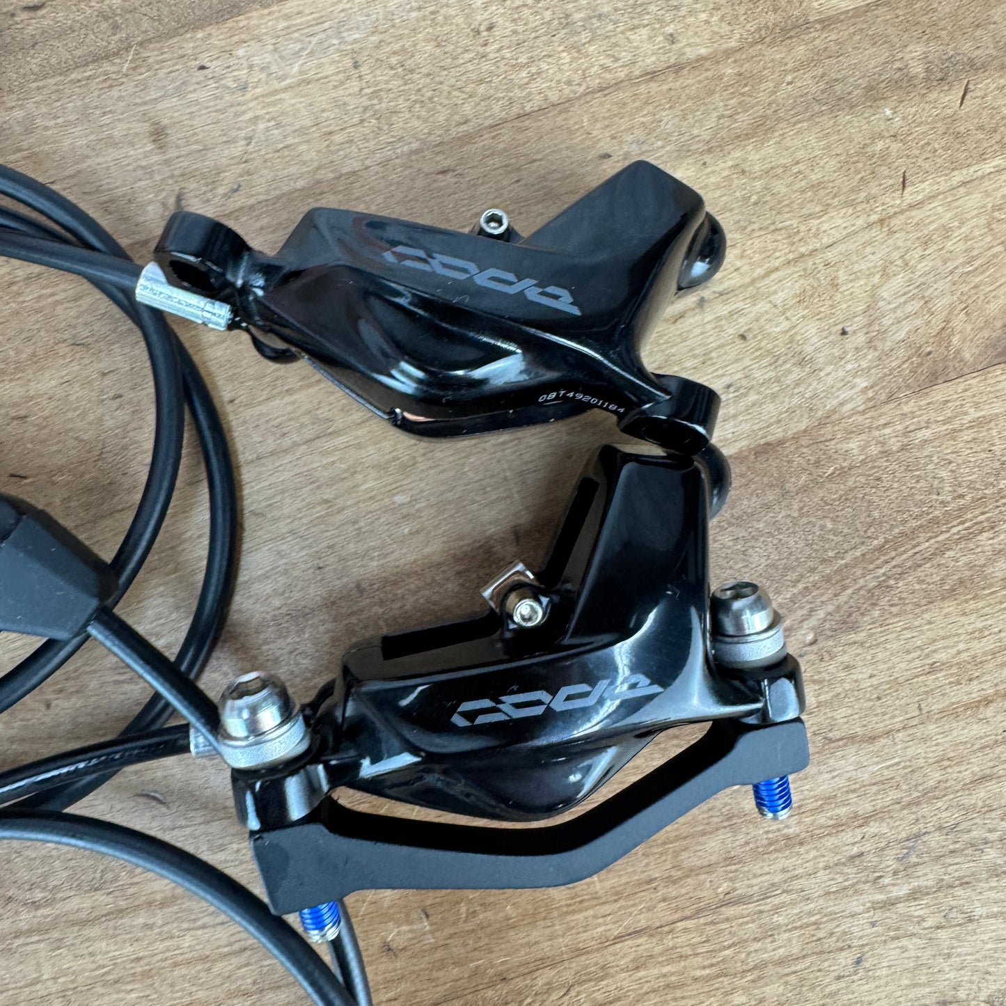 New Takeoff! SRAM Code Stealth Silver 4-Piston MTB Brakeset w/ Calipers MSRP $540