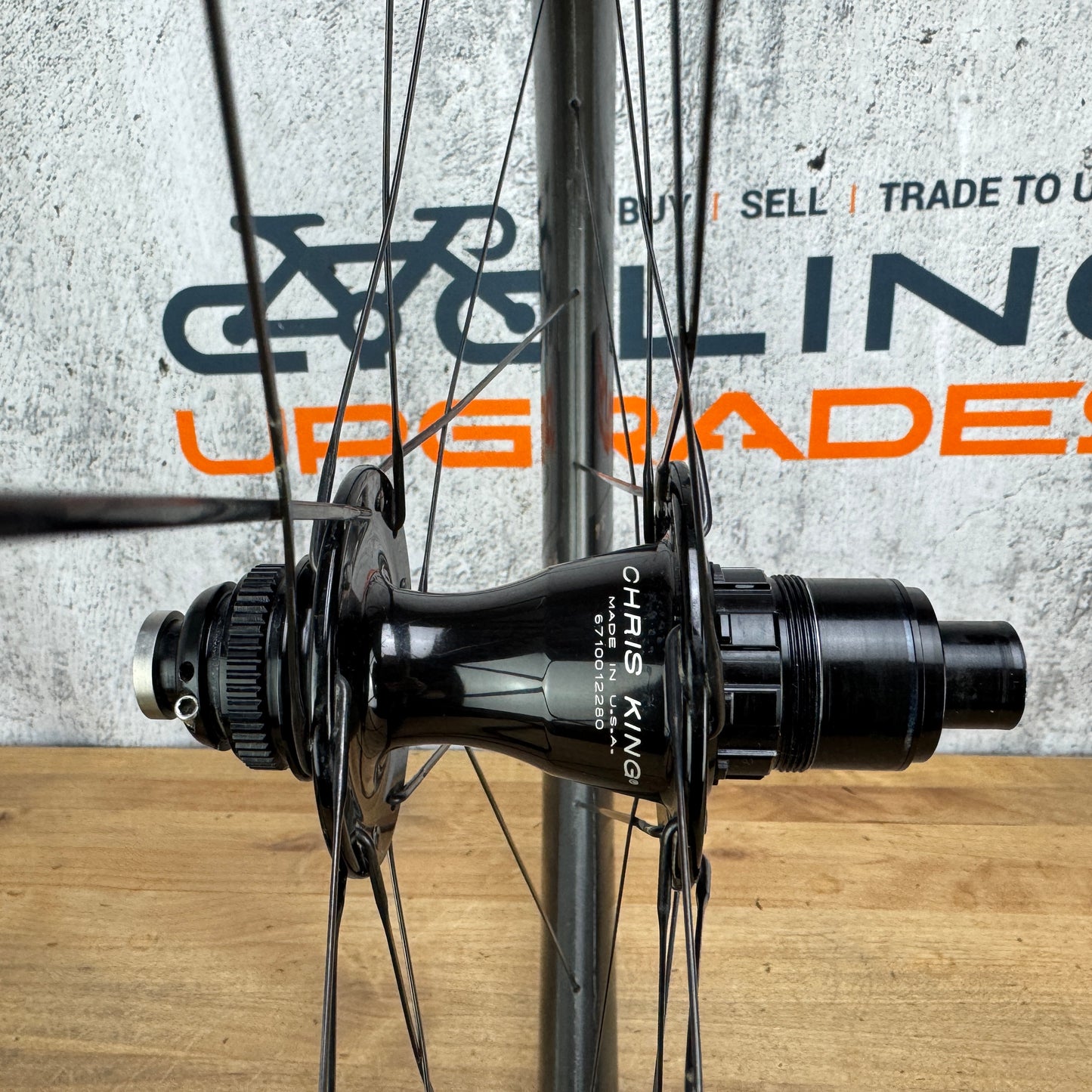 Low Mile! Enve SES 3.4 Carbon Tubeless Disc Wheelset 700c Chris King R45D 1503g