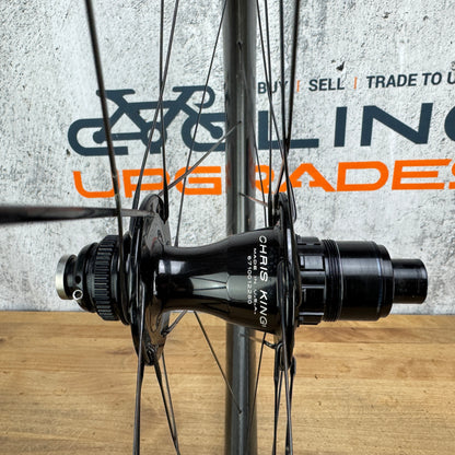 Low Mile! Enve SES 3.4 Carbon Tubeless Disc Wheelset 700c Chris King R45D 1503g