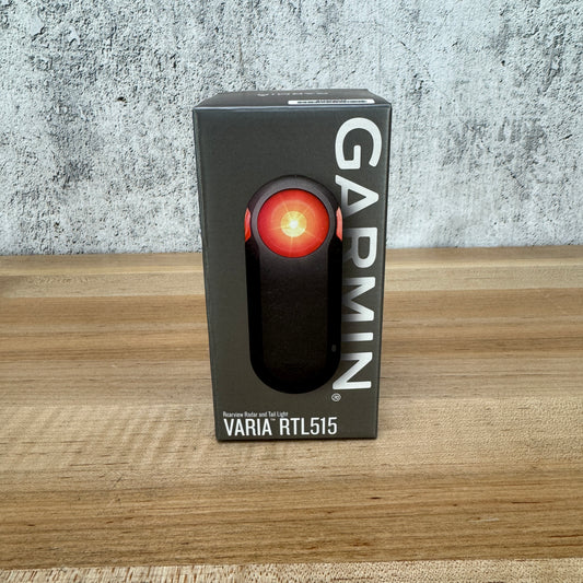 New! Garmin Varia RTL515 Bike Rearview Radar and Tail Light