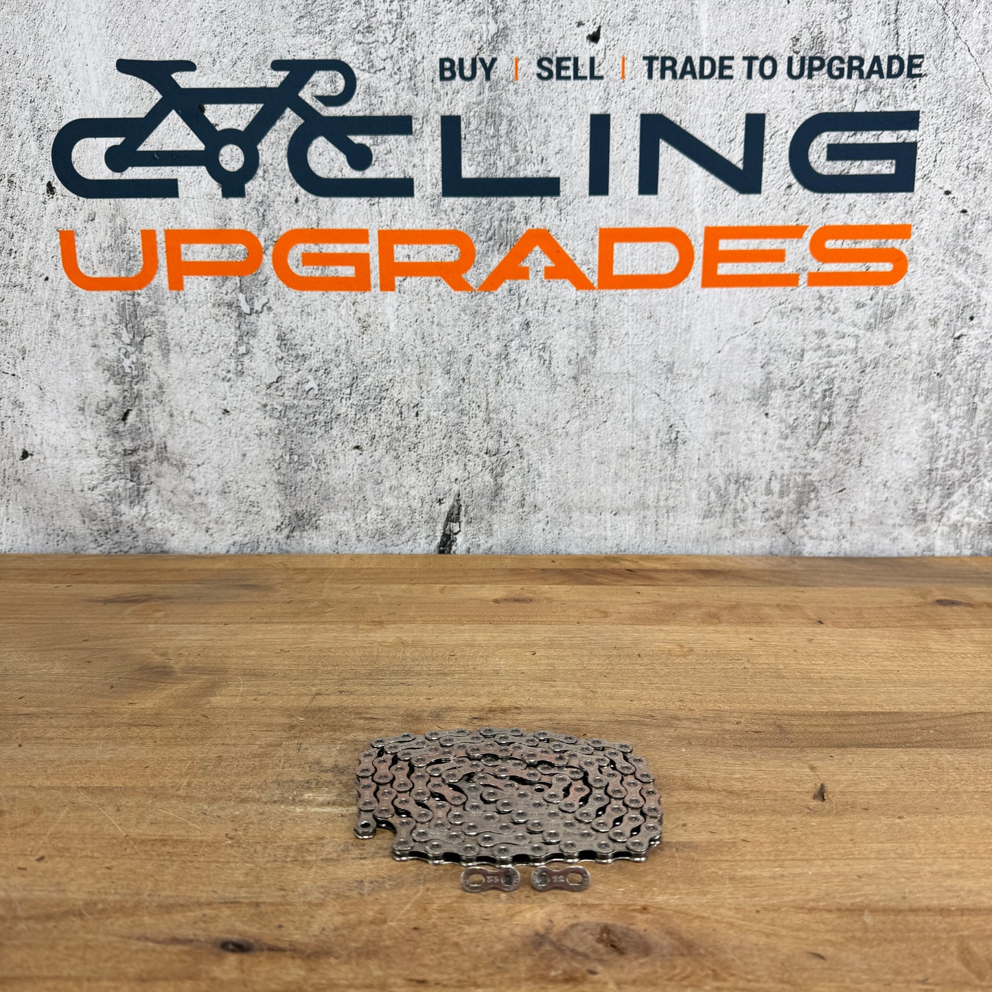 Low Mile YBN Nitride 116 Links 12-Speed Silver Bike Chain