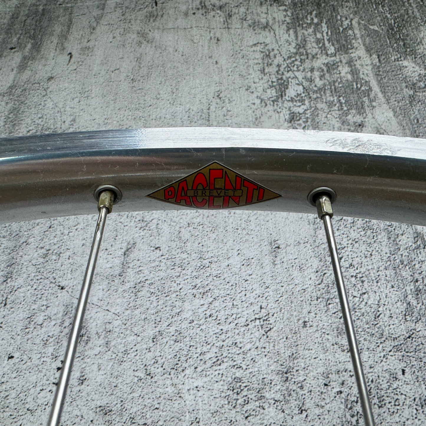 Pacenti Brevet Alloy Clincher Wheelset 700c Rim Brake Campagnolo Record Hubs