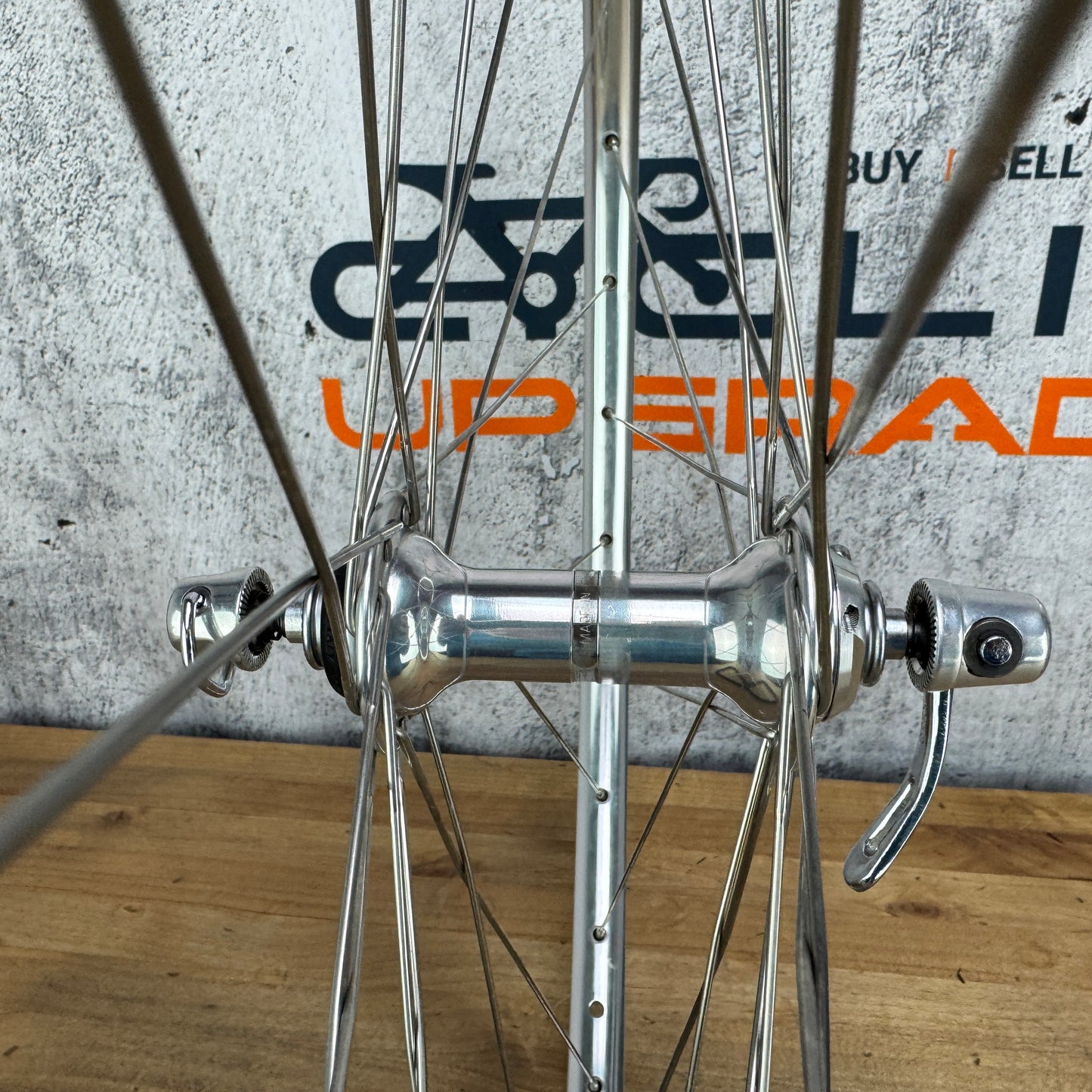 Pacenti Brevet Alloy Clincher Wheelset 700c Rim Brake Campagnolo Record Hubs