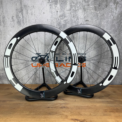 Low Mile! HED Vanquish Pro V62 Carbon Tubeless Disc Wheelset 700c 1740g