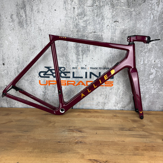 2023 Allied Echo Medium Carbon Disc Brake Frameset 700c 2018g