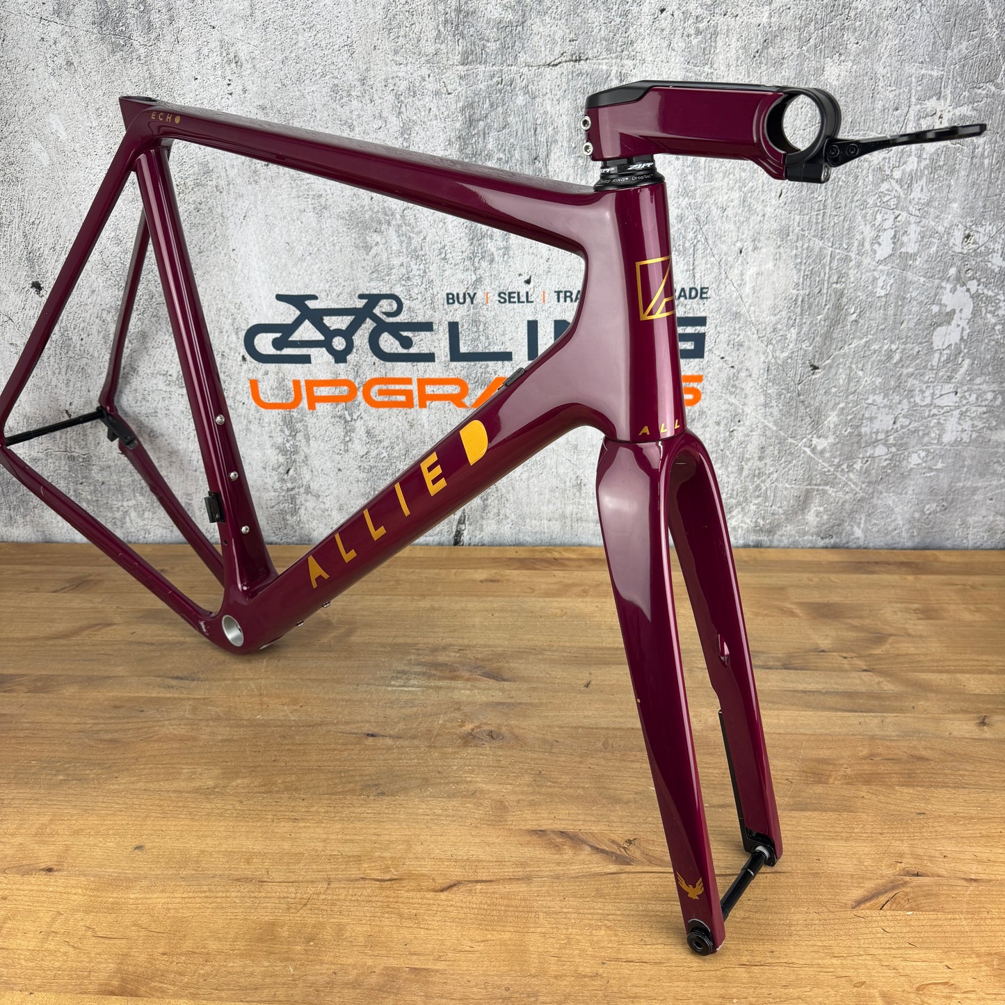 2023 Allied Echo Medium Carbon Disc Brake Frameset 700c 2018g