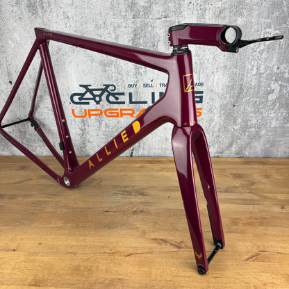 2023 Allied Echo Medium Carbon Disc Brake Frameset 700c 2018g