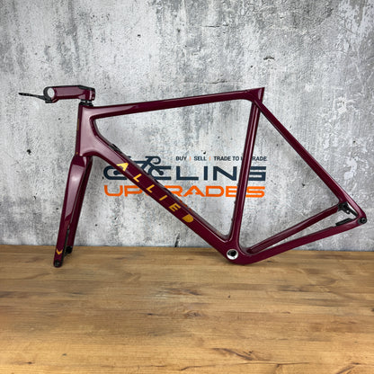 2023 Allied Echo Medium Carbon Disc Brake Frameset 700c 2018g