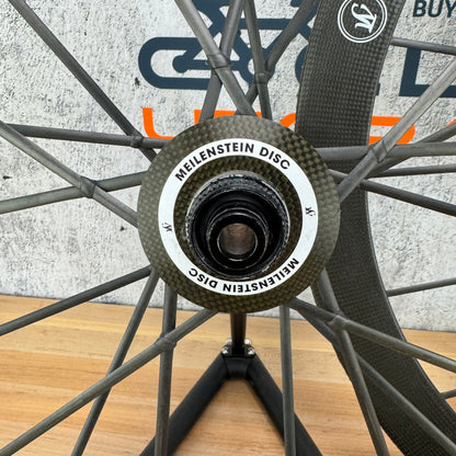 Lightweight Meilenstein T 24D Carbon Tubular Road Bike Disc Wheelset 700c 1250g