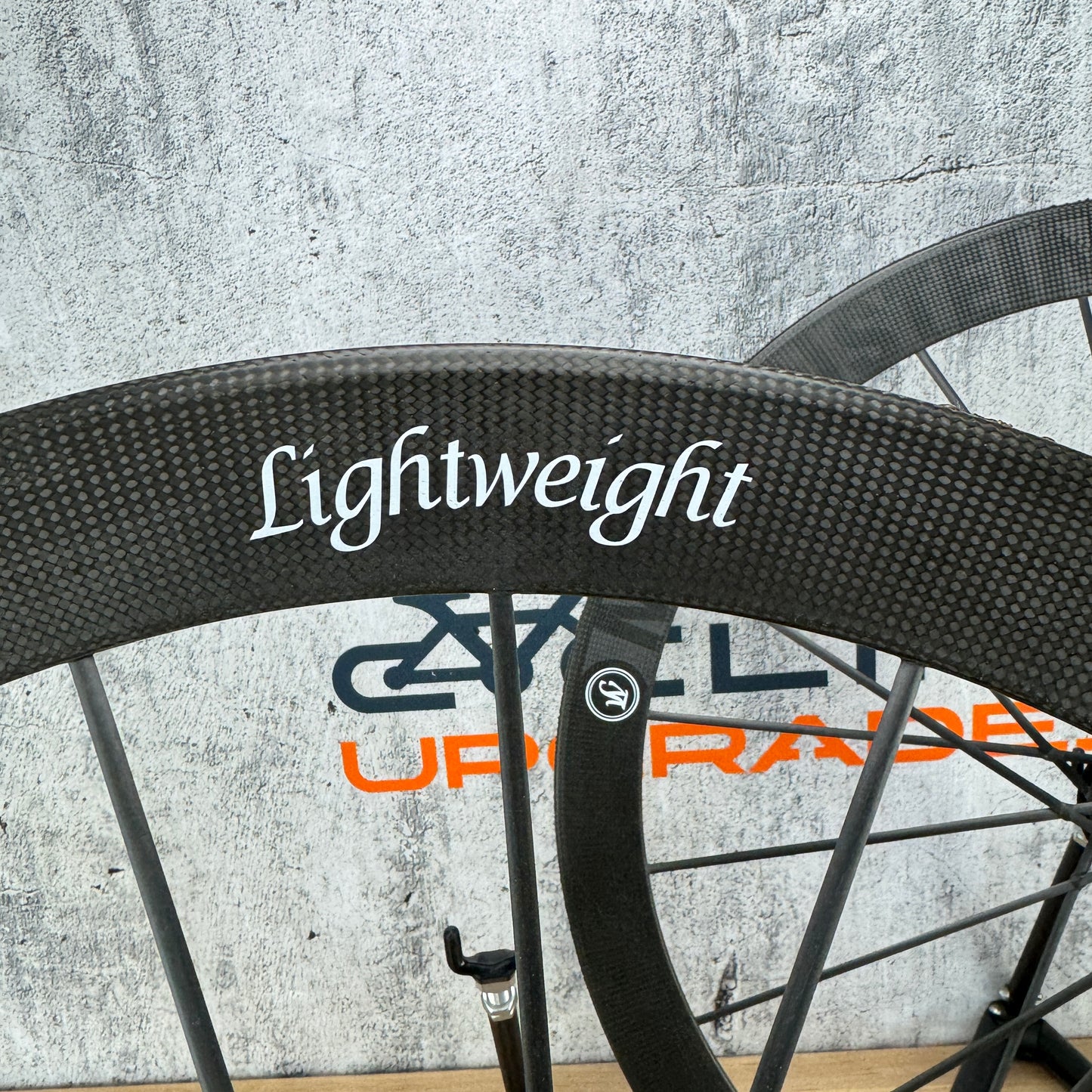 Lightweight Meilenstein T 24D Carbon Tubular Road Bike Disc Wheelset 700c 1250g