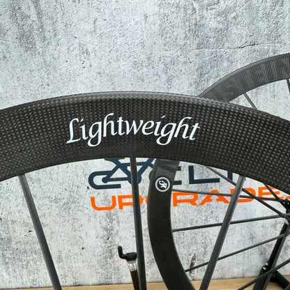 Lightweight Meilenstein T 24D Carbon Tubular Road Bike Disc Wheelset 700c 1250g